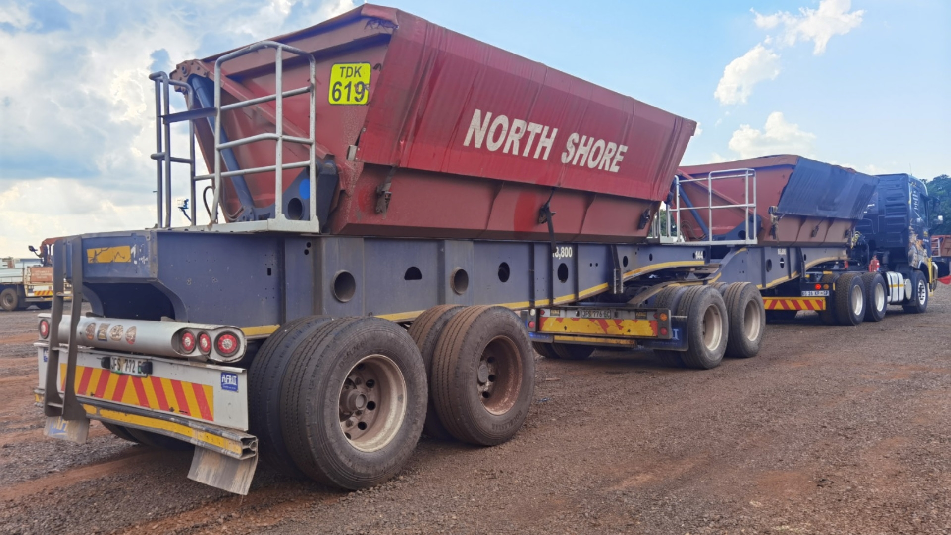 Trailers AFRIT SIDE TIPPER LINK 25CUBE for sale by WCT Auctions Pty Ltd  | Truck & Trailer Marketplaces
