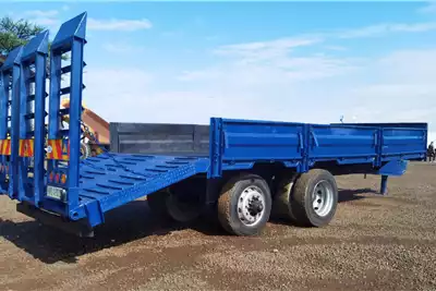 Trailers DOUBLE AXLE DROPSIDE TRAILER WITH BEAVERTAIL for sale by WCT Auctions Pty Ltd  | Truck & Trailer Marketplace