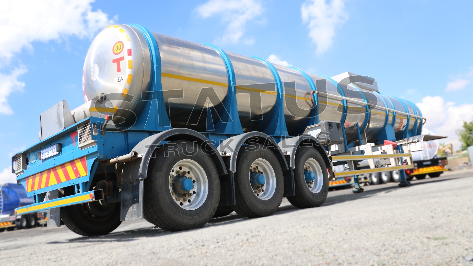 GRW Fuel tanker GRW 22m³ Tri   Axle Acid Tanker 2019 2019 for sale by Status Truck Sales | Truck & Trailer Marketplaces