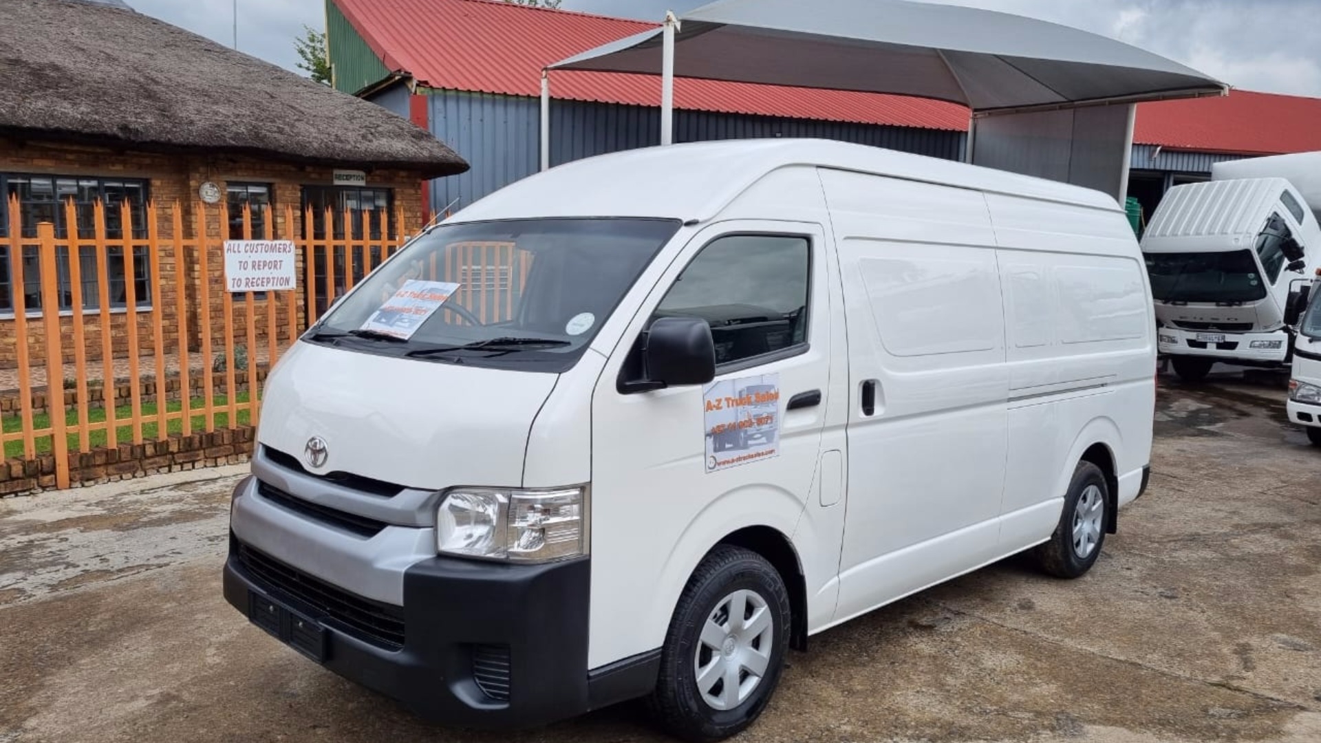 Toyota LDVs & panel vans QUANTUM 2.5 D 4D LWB HIGH ROOF P/V 2016 for sale by A to Z TRUCK SALES | Truck & Trailer Marketplaces