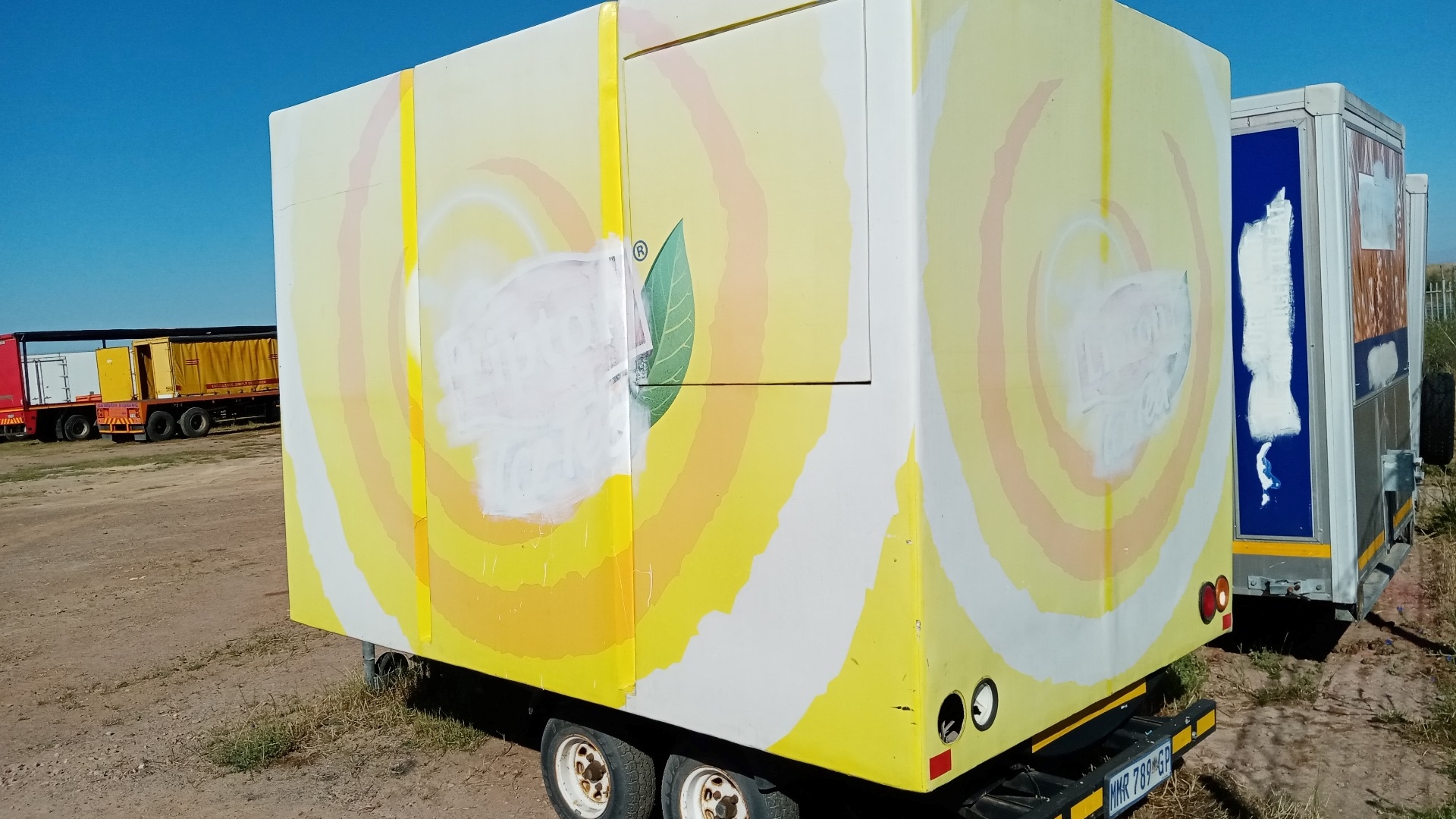 Other Trailers Box body Fibreglass Promotional 2001 for sale by Therons Voertuig | Truck & Trailer Marketplaces