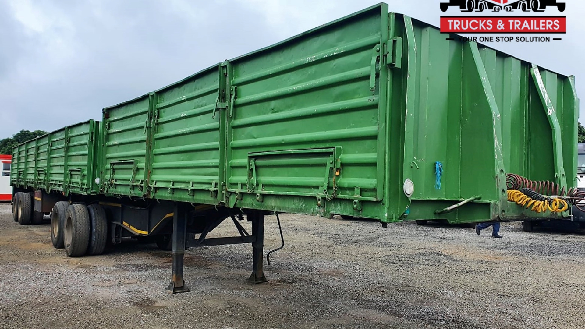 Cobalt Trailers Mass side COBALT SUPERLINK TRAILER WITH DROPSIDES 2008 for sale by ZA Trucks and Trailers Sales | Truck & Trailer Marketplaces
