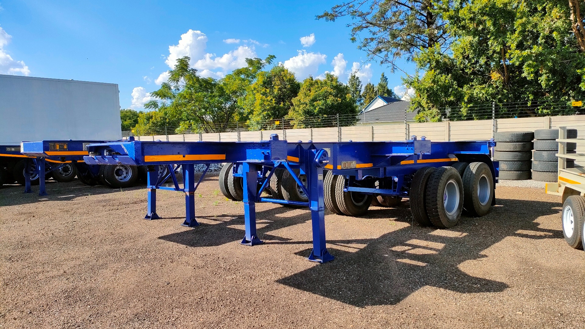 Henred Trailers Skeletal Driving School or Container Skeletal Trailer 1975 for sale by A2Z Trucks | Truck & Trailer Marketplaces