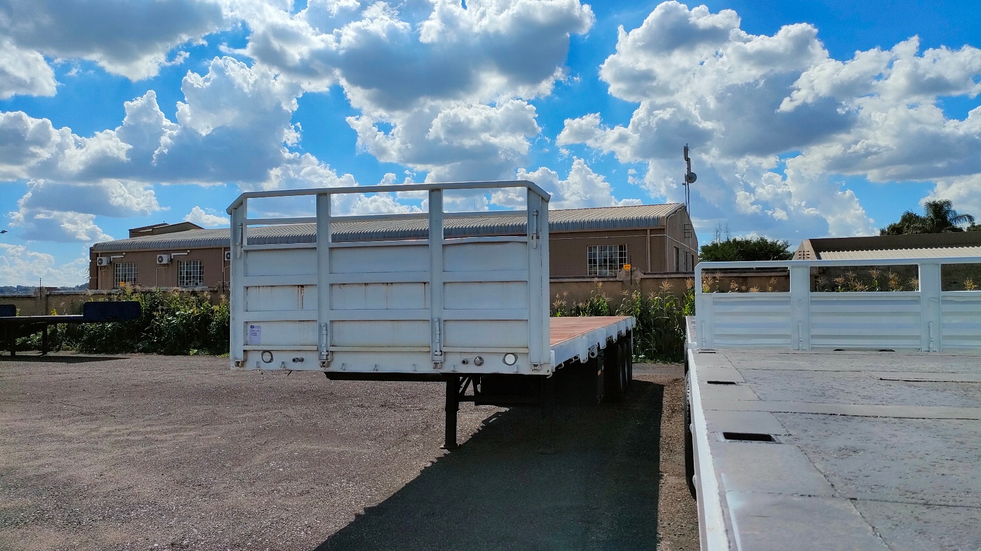 TDM Tri-Axle trailers CTS 13m Triaxle Flatdeck Trailer Container Locks 1995 for sale by A2Z Trucks | Truck & Trailer Marketplaces