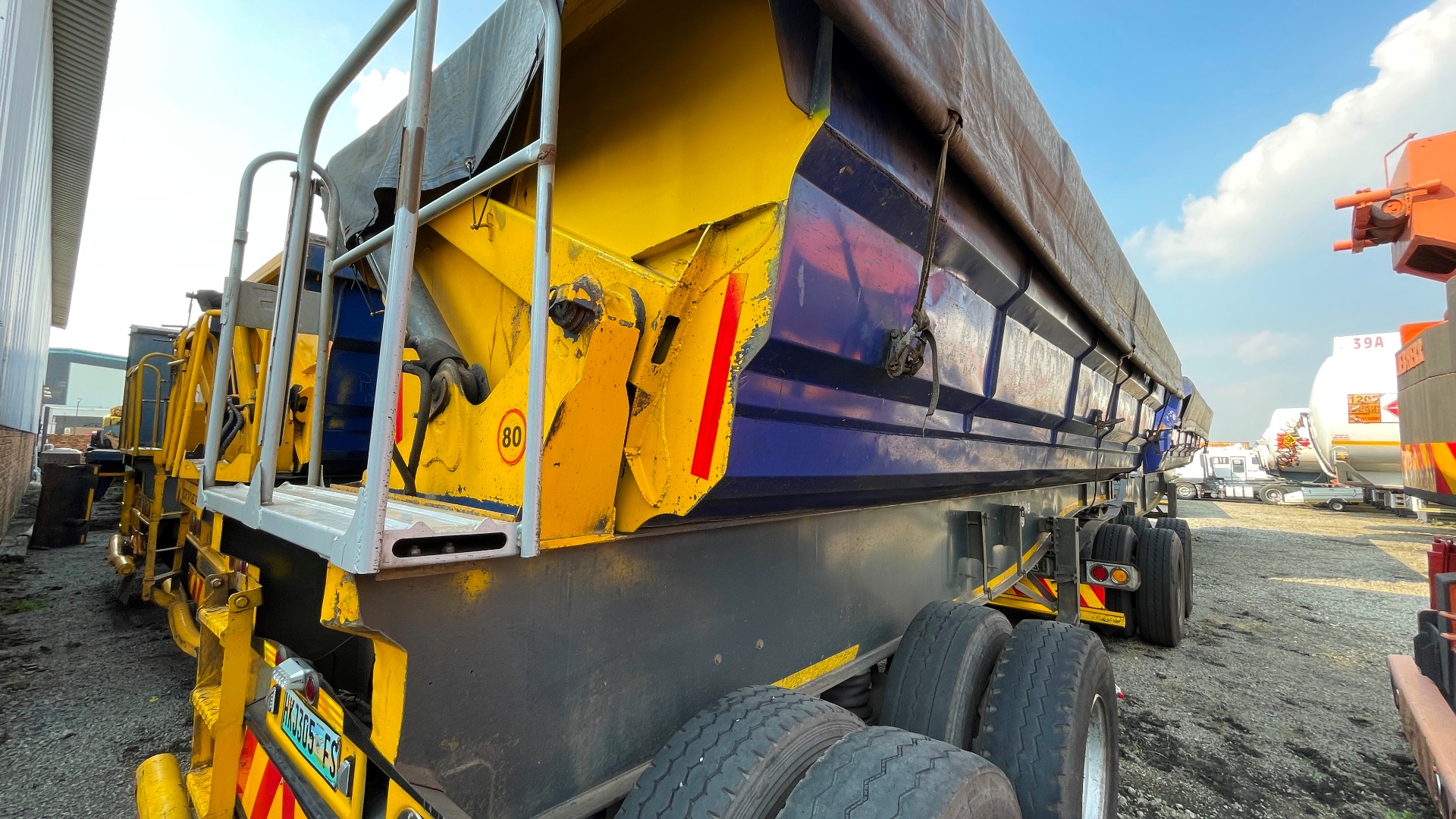 Burg Superlink SA Truck Bodies 34 Ton Side Tipper Trailer 2014 for sale by Manmar Truck And Trailer | Truck & Trailer Marketplaces