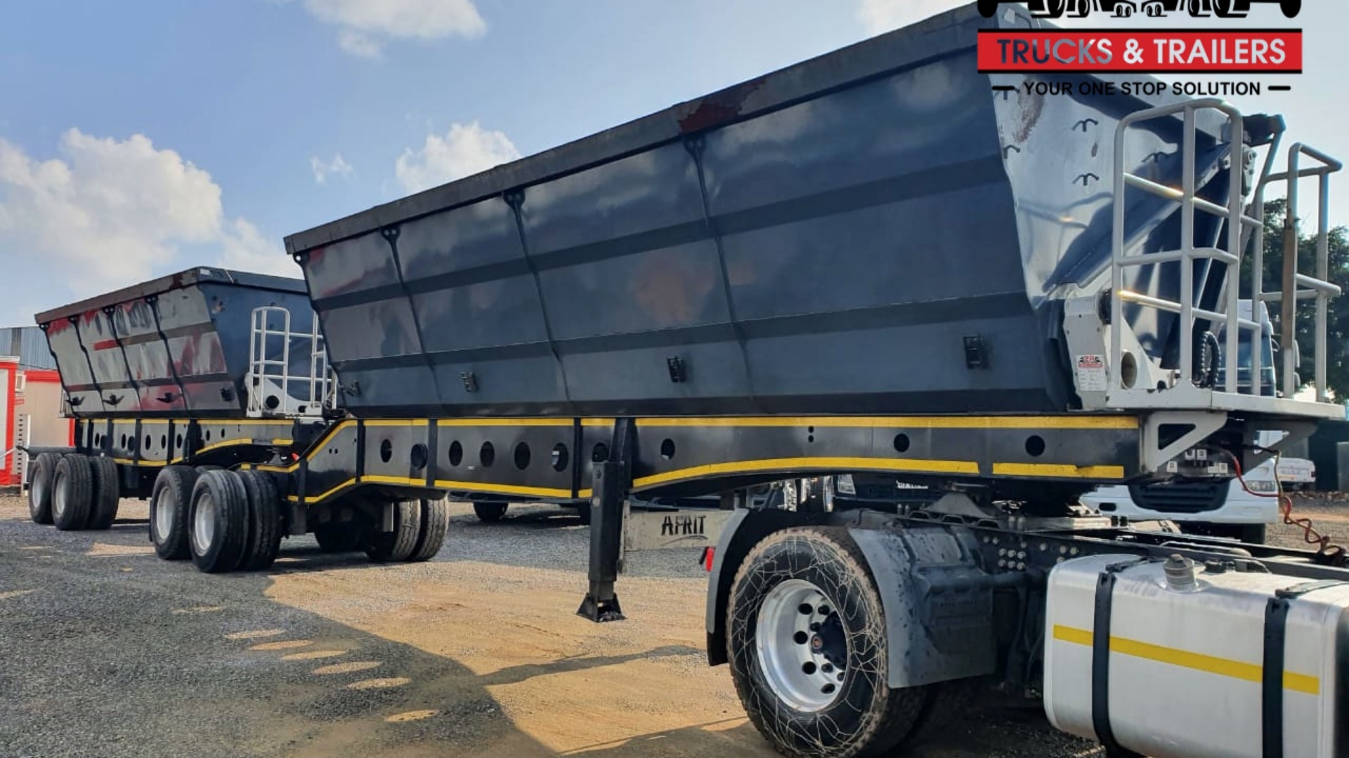 Afrit Trailers Side tipper AFRIT SIDE TIPPER 45 CUBE 2017 for sale by ZA Trucks and Trailers Sales | Truck & Trailer Marketplaces
