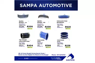 Volvo Truck spares and parts Differentials VARIOUS VOLVO FH12 VERSION 2 PARTS 2020 for sale by Sampa Automotive | Truck & Trailer Marketplace