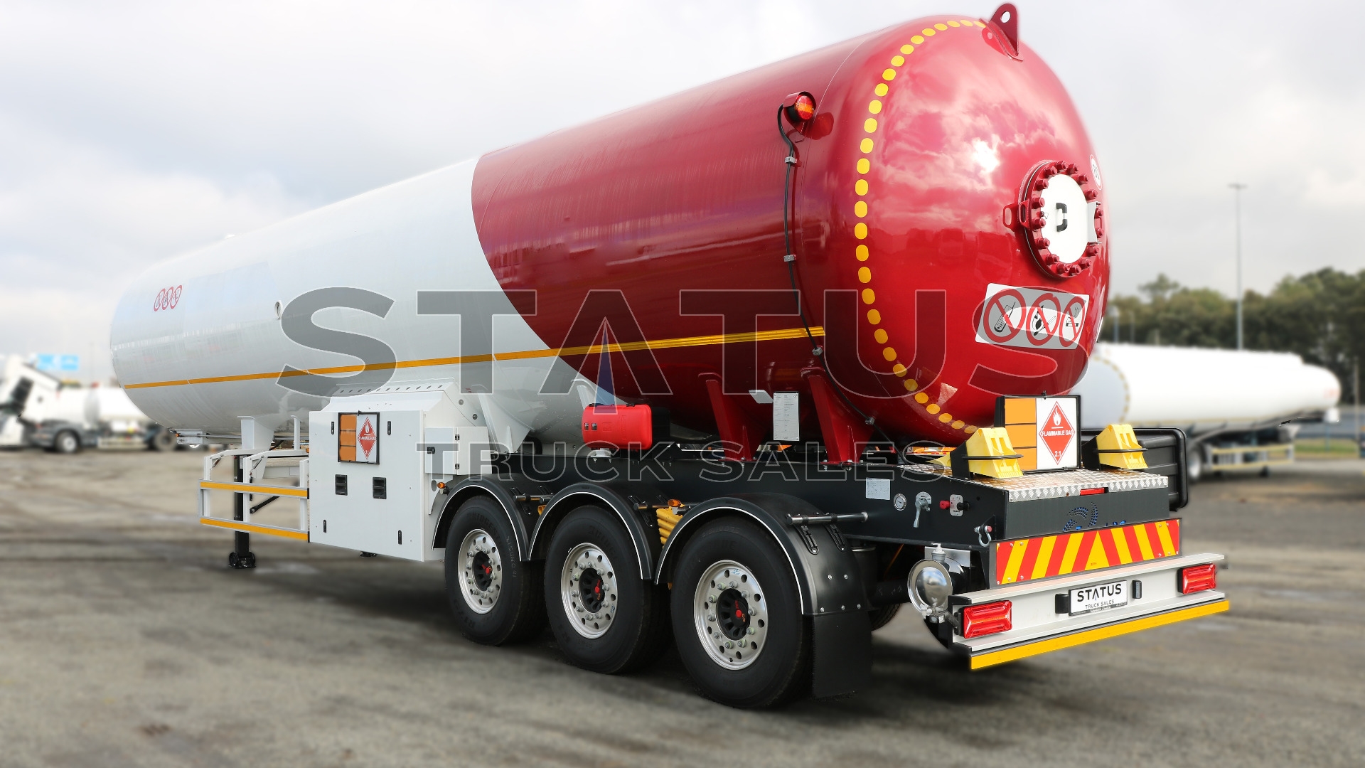 LPG tanker NEW 60m³ Full Distribution Semi Trailer LPG Gas 2022 for sale by Status Truck Sales | Truck & Trailer Marketplaces