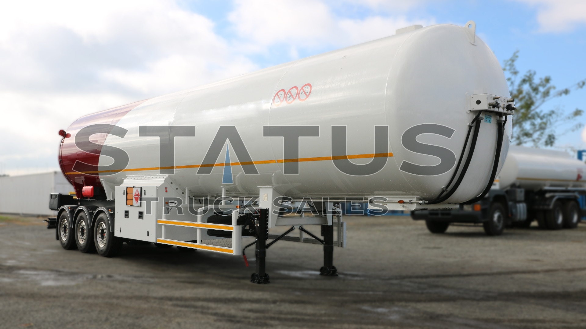 LPG tanker NEW 60m³ Full Distribution Semi Trailer LPG Gas 2022 for sale by Status Truck Sales | Truck & Trailer Marketplaces