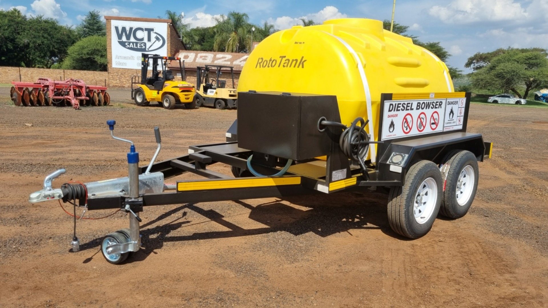 Diesel bowser trailer 2500L DIESEL BOWSER NEW UNUSED for sale by WCT Auctions Pty Ltd  | Truck & Trailer Marketplaces
