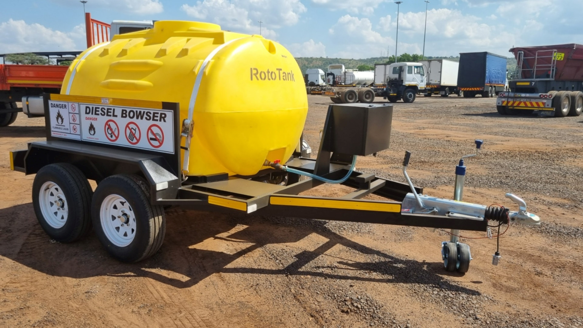 Diesel bowser trailer 2500L DIESEL BOWSER NEW UNUSED for sale by WCT Auctions Pty Ltd  | Truck & Trailer Marketplaces