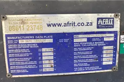 Afrit Trailers Side tipper 25m³ Interlink Side Tipper Trailer 2019 for sale by Atlas Truck Centre Pty Ltd | Truck & Trailer Marketplaces