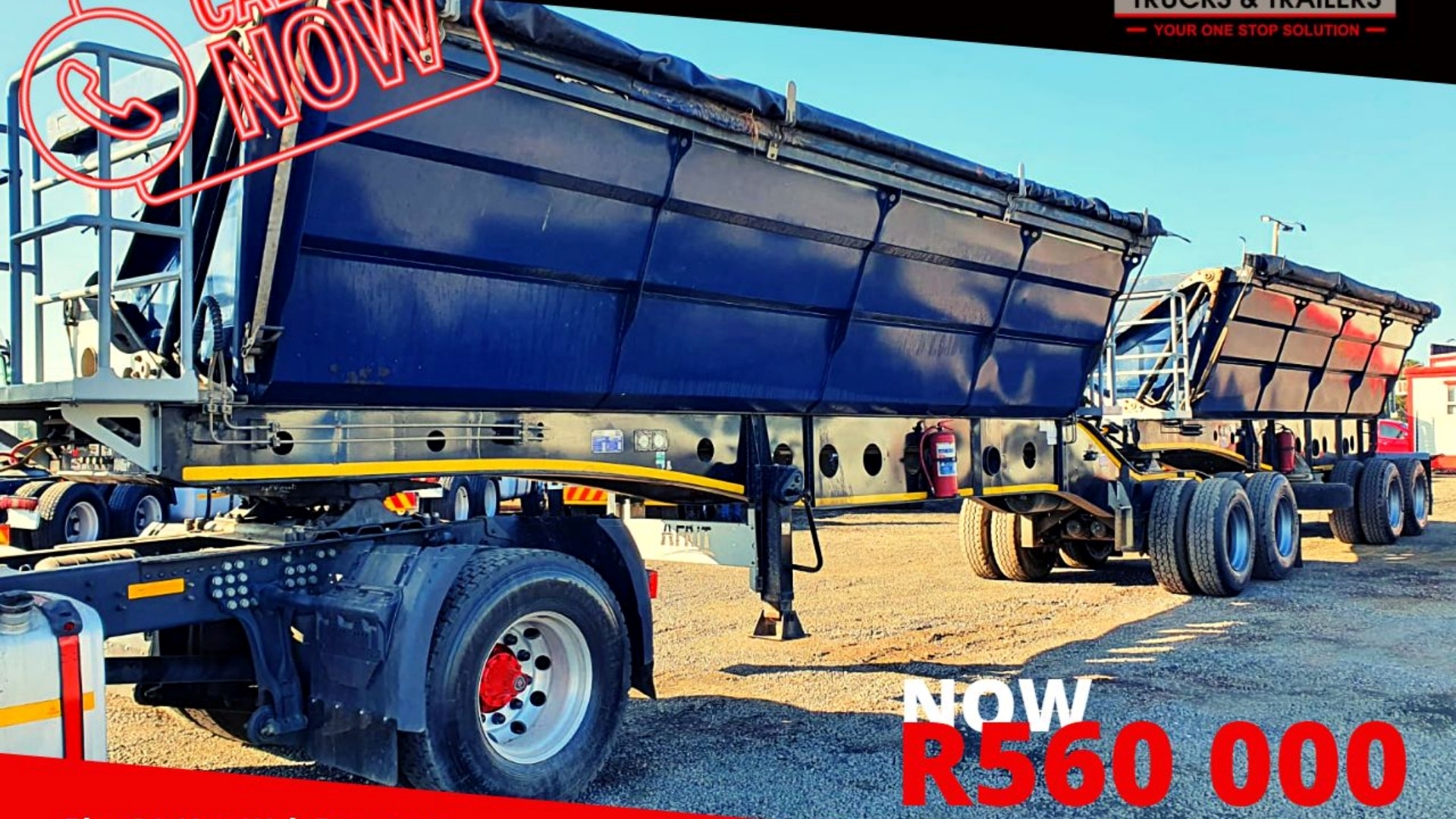 Afrit Trailers Side tipper AFRIT 40 CUBE SIDE TIPPER 2018 for sale by ZA Trucks and Trailers Sales | Truck & Trailer Marketplaces