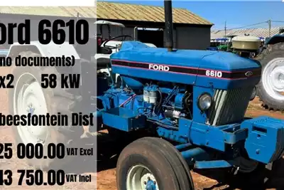 Tractors Ford 6610 4x2 58kW