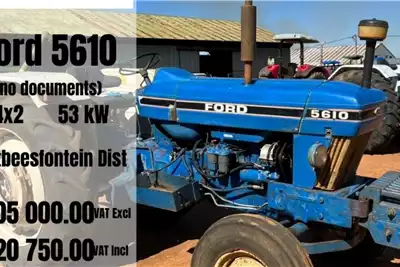 Tractors Ford 5610 4x2 53kW