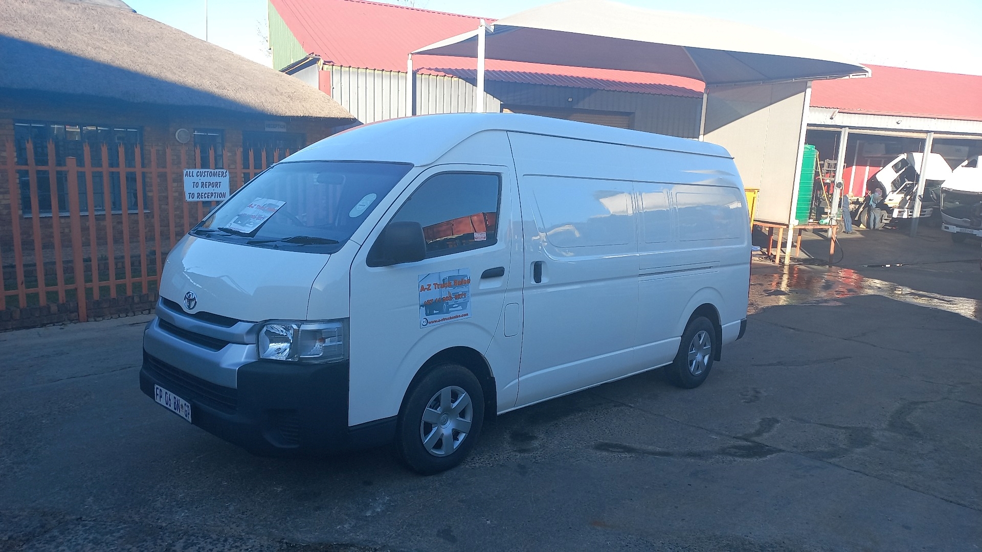 Toyota LDVs & panel vans QUANTUM 2.5 D 4D LWB HIIGH ROOF P/V 2016 for sale by A to Z TRUCK SALES | Truck & Trailer Marketplaces