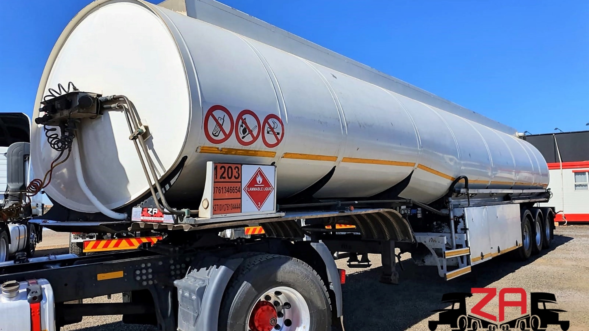 CTS Trailers Fuel tanker ATS ALUMINIUM TRI AXLE FUEL TANKER 2016 for sale by ZA Trucks and Trailers Sales | Truck & Trailer Marketplaces