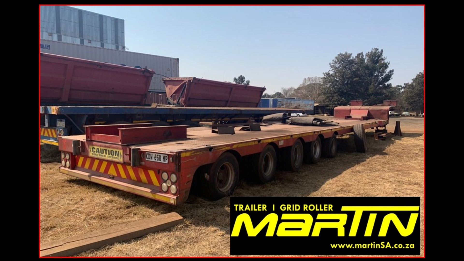 Martin Trailers Lowbed 2015 MARTIN 5 AXLE STEERABLE AND EXTENDABLE LOWBED 2015 for sale by Martin Trailers PTY LTD        | Truck & Trailer Marketplaces