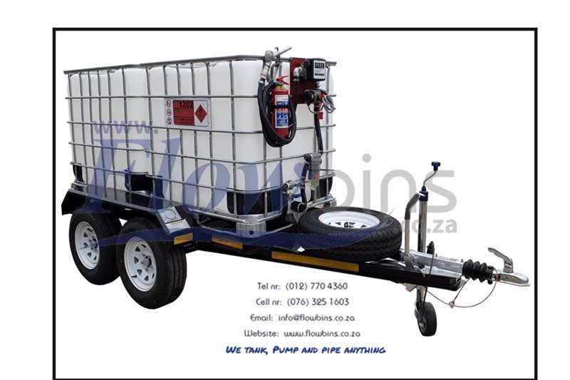 Other Agricultural trailers Fuel bowsers NEW 2000LtFlowbin Diesel / Paraffin Trailer 2024 for sale by Flowbins | AgriMag Marketplace