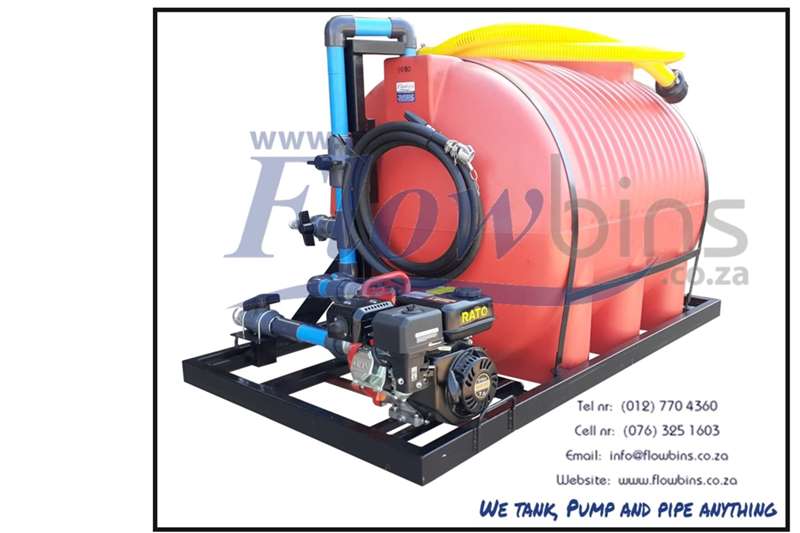 Other Agricultural trailers Water bowsers NEW 1000Lt Horizontal Water Bowser bakkie Unit 2024 for sale by Flowbins | AgriMag Marketplace