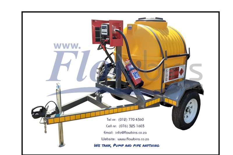 Other Agricultural trailers Fuel bowsers NEW 600Lt Horizontal Diesel / Paraffin Trailer 2024 for sale by Flowbins | AgriMag Marketplace