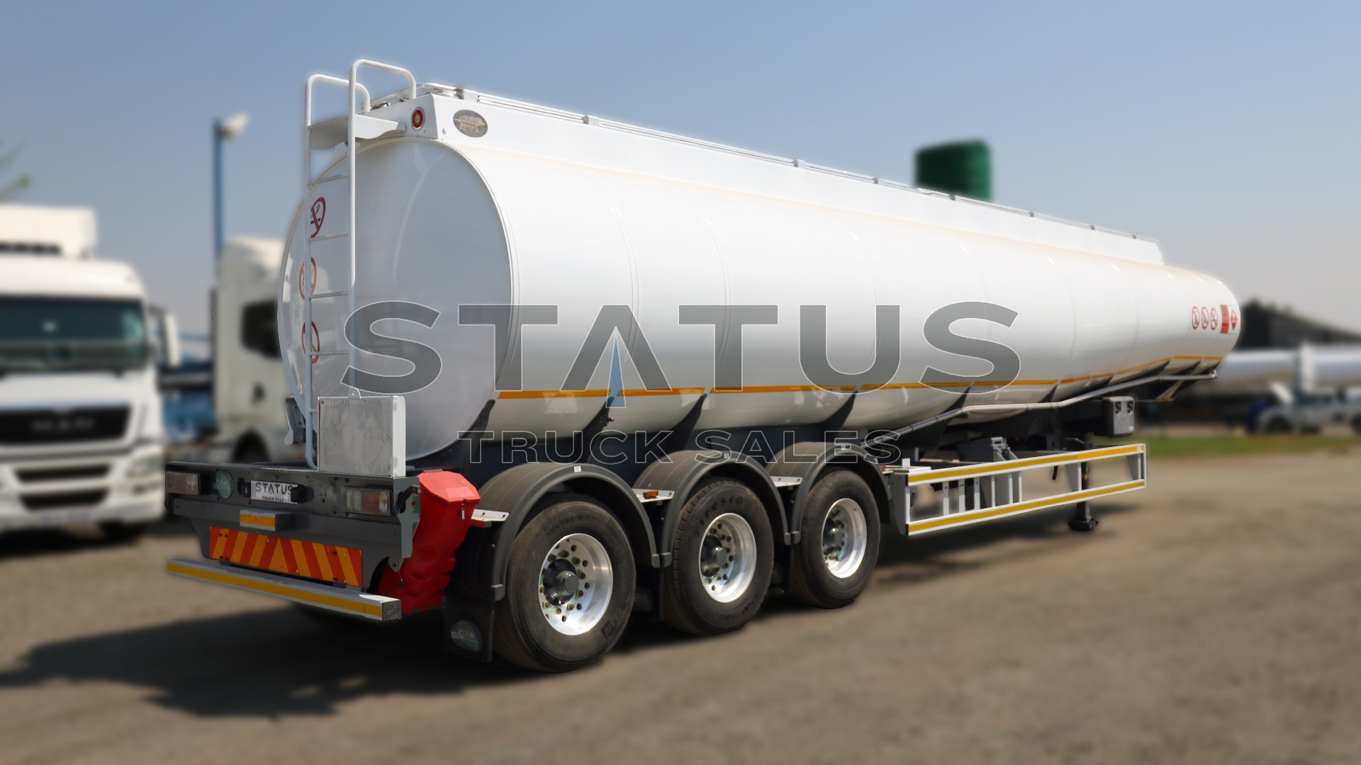 GRW Fuel tanker GRW 50000L  Tri Axle Aluminium Fuel Tanker 2014 for sale by Status Truck Sales | Truck & Trailer Marketplaces