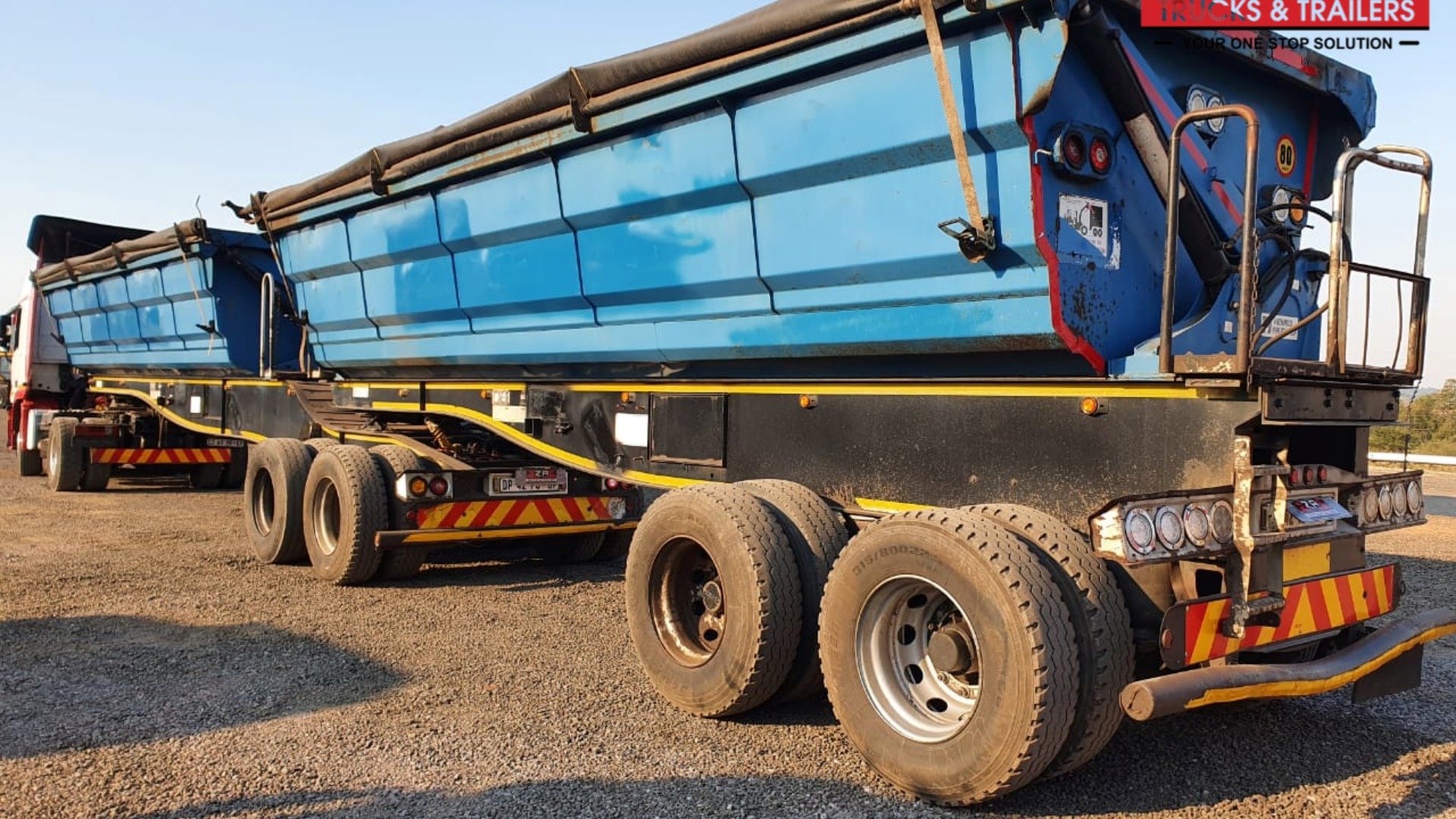 SA Truck Bodies Trailers Side tipper SA TRUCK BODIES 45 CUBE SIDE TIPPER TRAILER 2015 for sale by ZA Trucks and Trailers Sales | Truck & Trailer Marketplaces