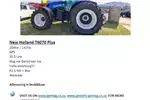Tractors 4WD tractors New Holland T6070 Plus for sale by Private Seller | AgriMag Marketplace