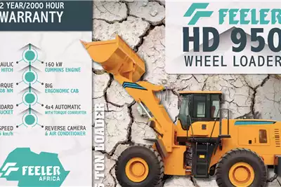 Feeler Wheel loader Construction HD950 5 Ton Wheel Loader 2023 for sale by TSHWANE TRUCKS AND AGRI | Truck & Trailer Marketplace