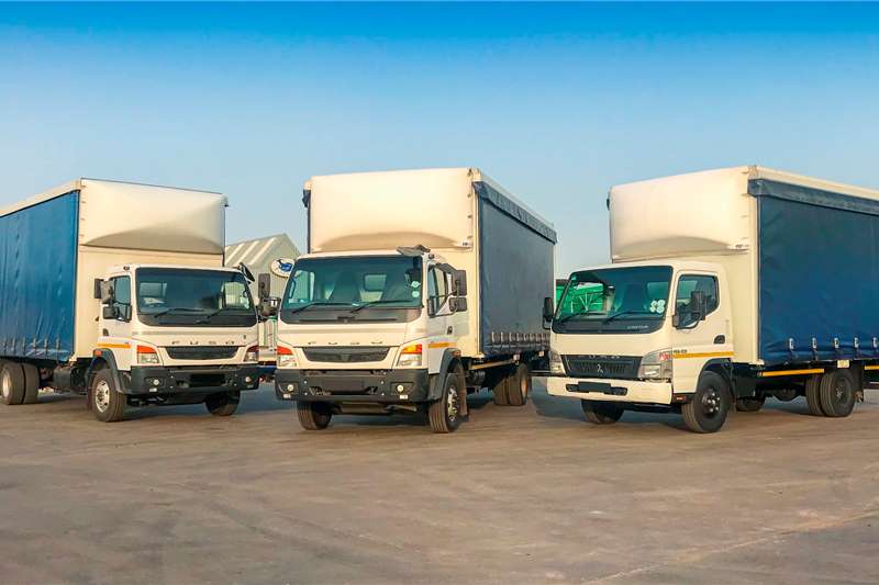 Fuso Curtain side trucks Canter Curtainside with Dropsides   4 & 6Ton 2017