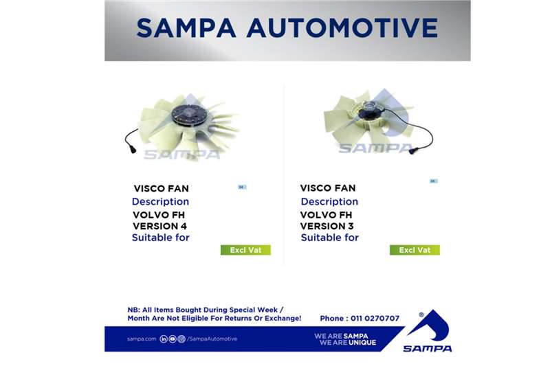 Sampa Automotive - a commercial spares and accessories dealer on Truck & Trailer Marketplace