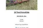 Haymaking and silage Rakes 14 Tand Konskilde for sale by Private Seller | AgriMag Marketplace