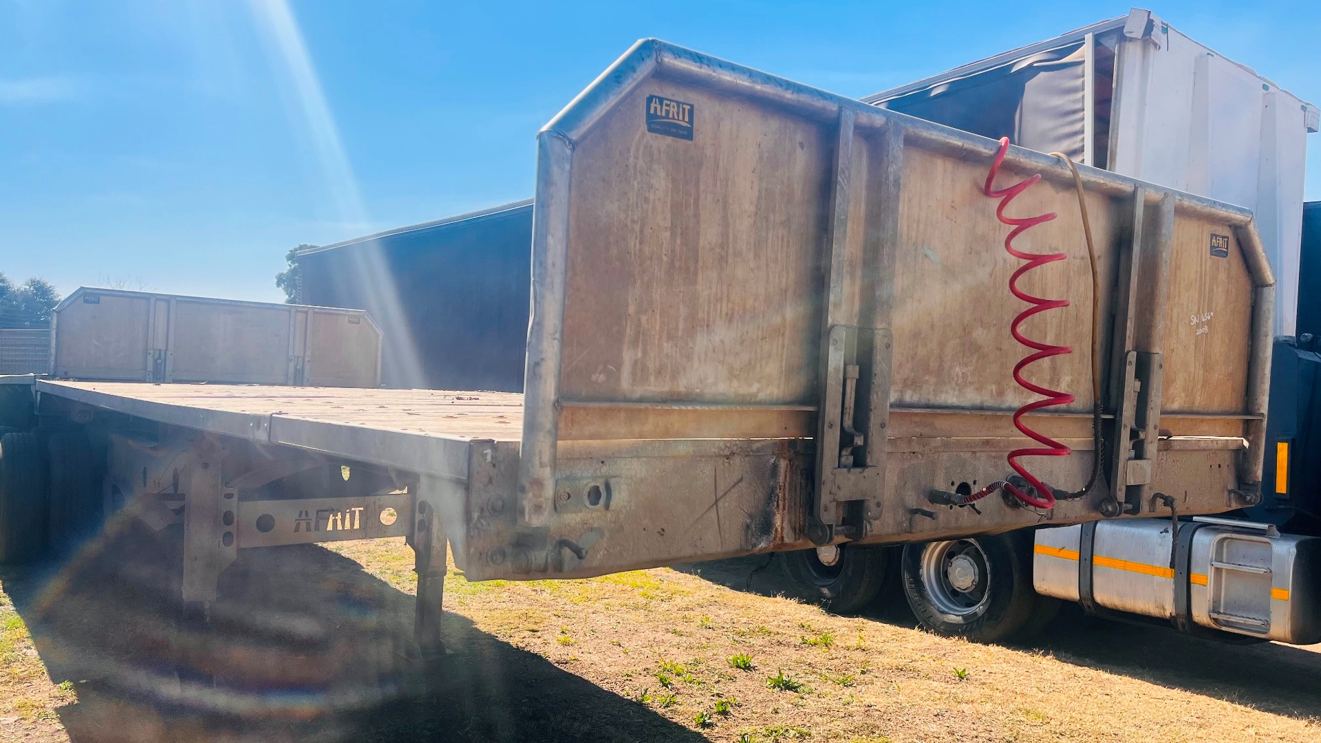 Afrit Trailers Flat deck SUPER LINK 2008 for sale by Pomona Road Truck Sales | Truck & Trailer Marketplaces