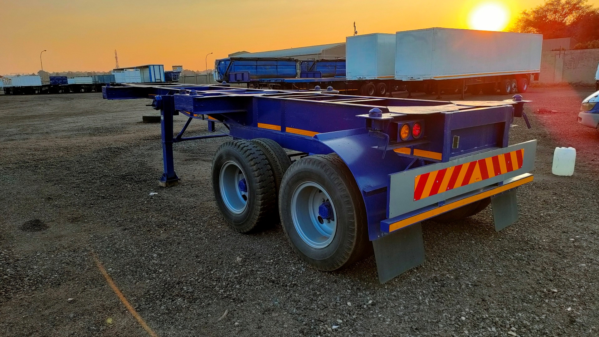 Henred Trailers Skeletal Henred Skeletal 6m & 2x3m Containers Refurbished 1975 for sale by A2Z Trucks | Truck & Trailer Marketplaces
