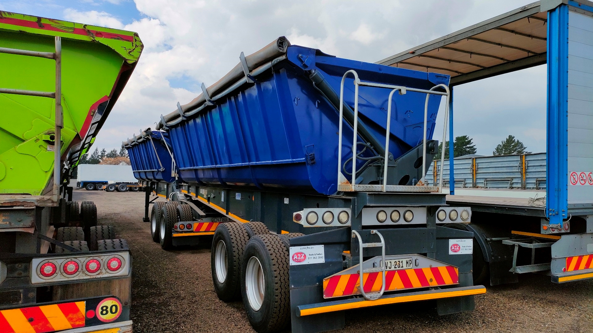 CIMC Trailers Side tipper CIMC Top Trailers 40 cube Interlink Sidetipper 2019 for sale by A2Z Trucks | Truck & Trailer Marketplaces