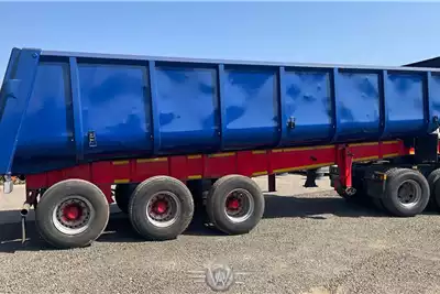 Top Trailer Trailers Tri Axle Sloper End Tipping Semi Trailer 2008 for sale by Wolff Autohaus | Truck & Trailer Marketplaces
