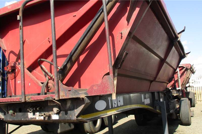 SA Truck Bodies Trailers 25 Cube Side Tipper Link Combo 2012