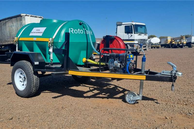 Water bowser trailer 1000L WATER BOWSER WITH PUMP AND METER NEW UNUSED