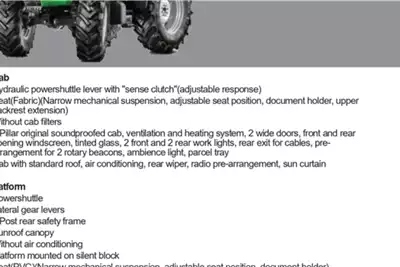 Deutz Tractors 4WD tractors AGROFARM 115 G GS CabPlatform for sale by STUCKY AGRI EQUIPMENT | AgriMag Marketplace