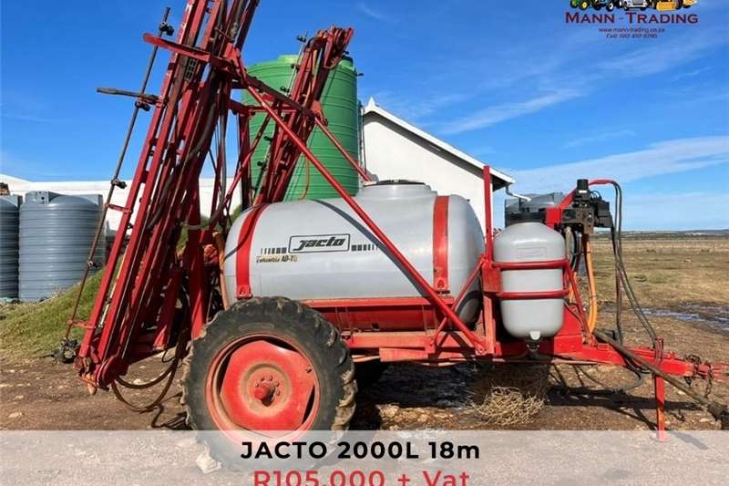 Spraying equipment Mounted sprayers Jacto 2000L 18m Crop Sprayer for sale by Private Seller | AgriMag Marketplace