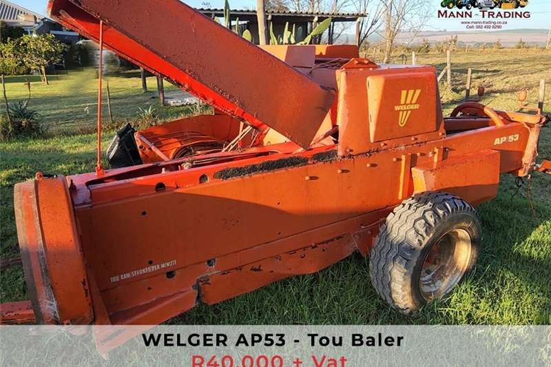 Haymaking and silage Round balers Welger AP53   Tou Baler for sale by Private Seller | AgriMag Marketplace