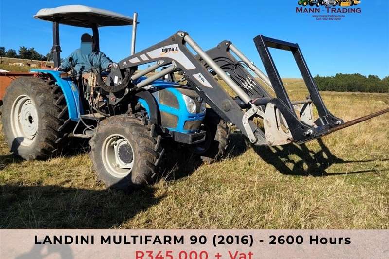 Tractors 4WD tractors Landini Multifarm 90 Tractor with Backhoe for sale by Private Seller | Truck & Trailer Marketplace