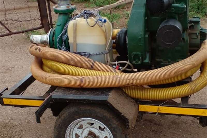 Irrigation Irrigation pumps Selling a two piston lister engine and a water pum for sale by Private Seller | AgriMag Marketplace