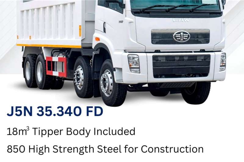 FAW Tipper trucks FAW 35.340 FD 18m3 Tipper 2024 for sale by BB Truck Pretoria Pty Ltd | AgriMag Marketplace