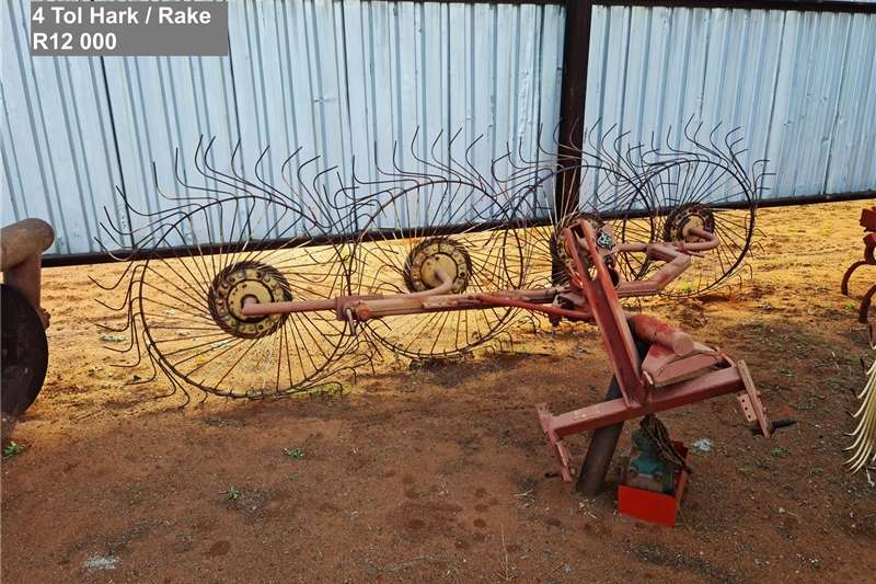 Haymaking and silage Rakes Used 4 Tol rake for sale by Private Seller | AgriMag Marketplace