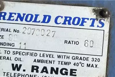 Renold Crofts Machinery spares for sale by NIMSI | AgriMag Marketplace