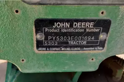 John Deere Tractors 2WD tractors 5303 2016 for sale by GWK Mechanisation | Truck & Trailer Marketplace