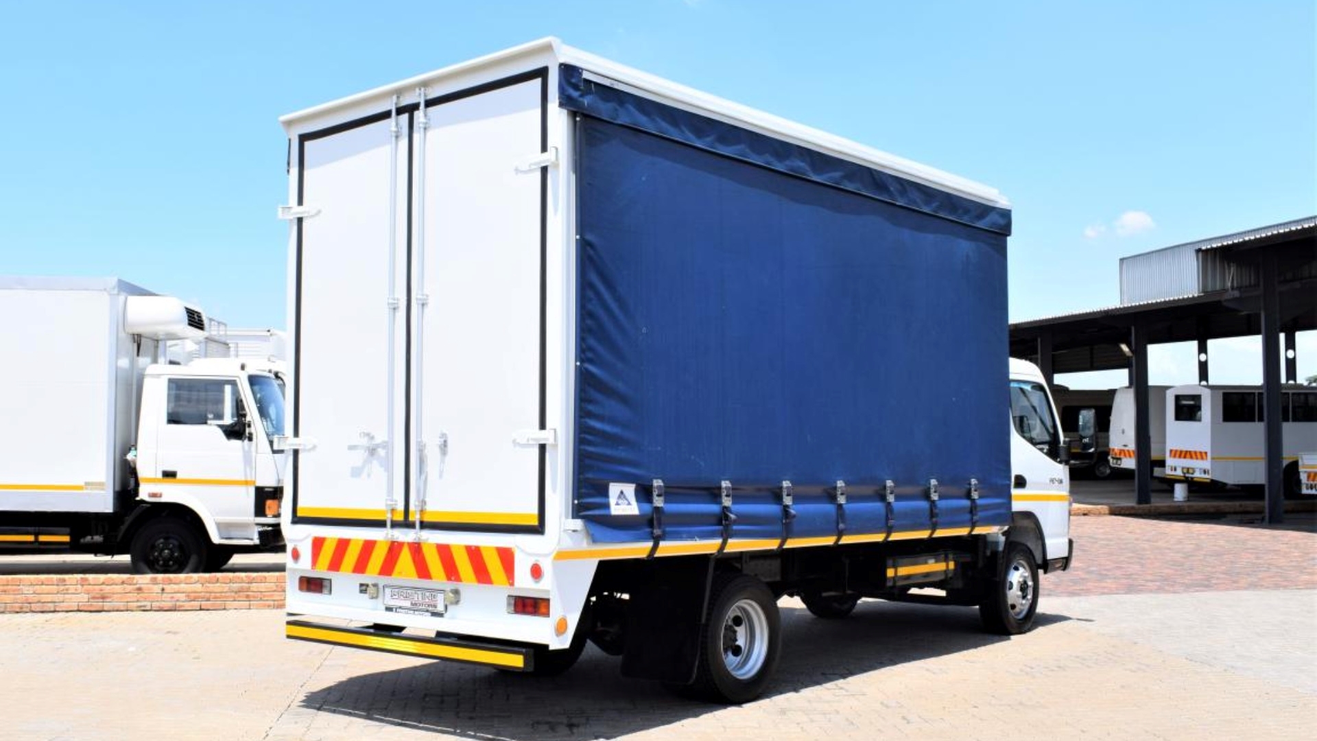 Fuso Curtain side trucks Fuso Canter FE7 136 Curtain Side 2019 for sale by Pristine Motors Trucks | Truck & Trailer Marketplace