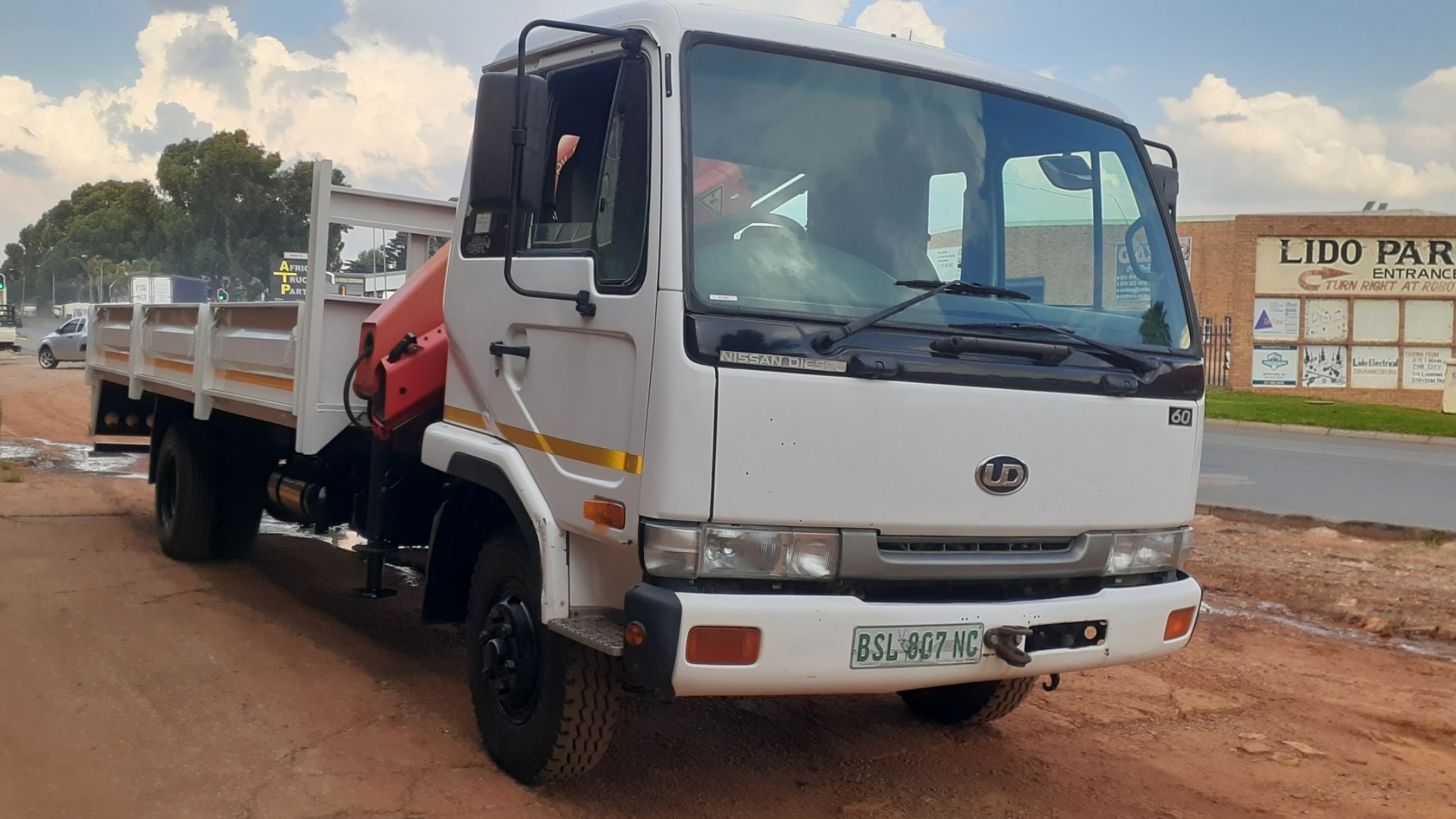 Nissan Crane trucks Nissan UD 60 Dropside 4x2 with Palfinger PK6500 Cr 2002 for sale by D and O truck and plant | Truck & Trailer Marketplace