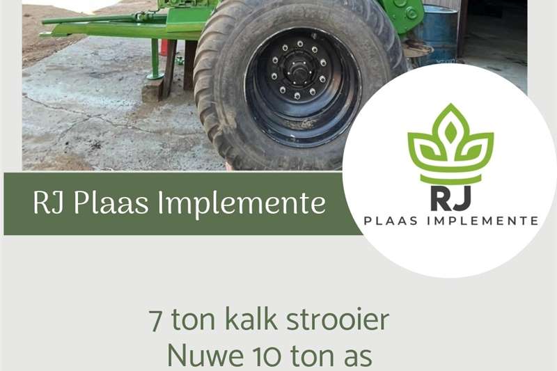 Spreaders 3 point spreaders 7 ton kalk strooier, nuwe 10 ton as for sale by Private Seller | AgriMag Marketplace